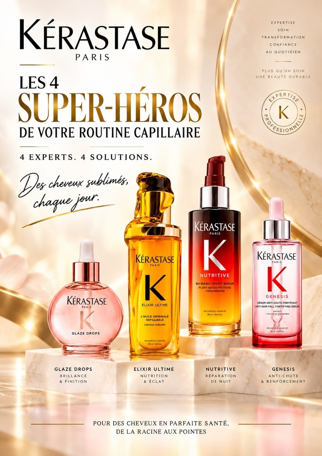 super heros rentrée kerastase
